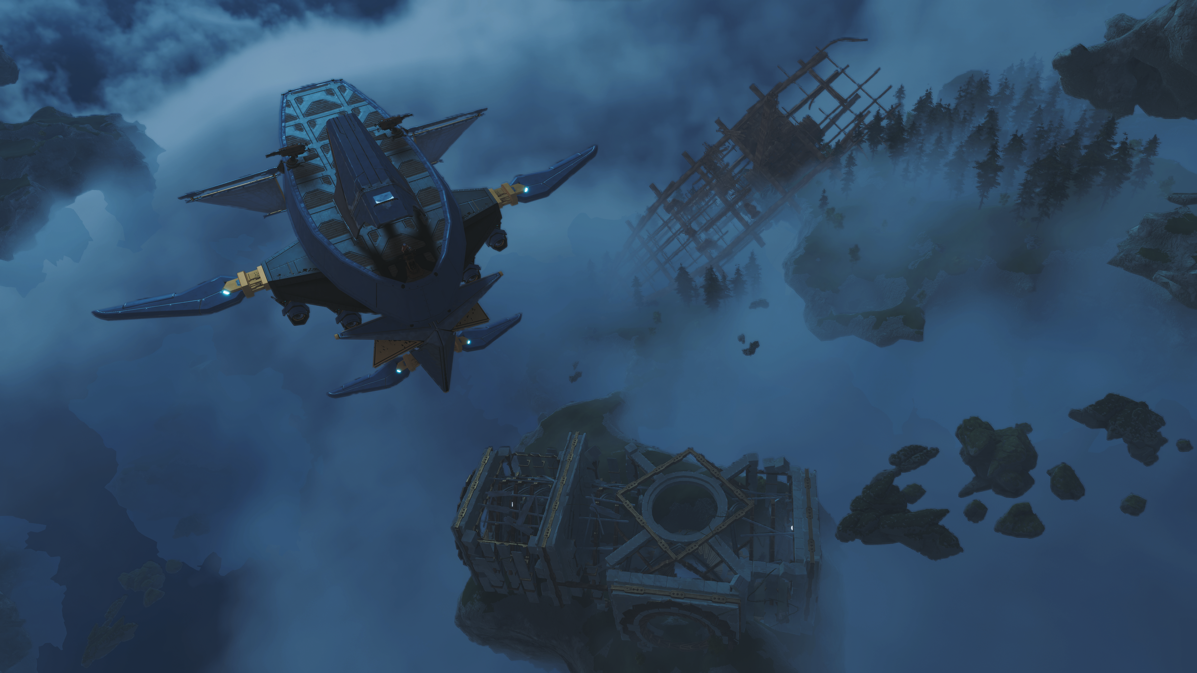 “Our most recent playtest has introduced new shipbuilding tools, but our goal is to give players an unprecedented level of freedom to sculpt and customise their floating homes. The heroes of Lost Skies are nomads, and instead of building a camp and defending it, players acquire resources and knowledge to build stronger, faster, deadlier ships able to venture out into fiercer storms and battle giant threats beyond the horizon.”